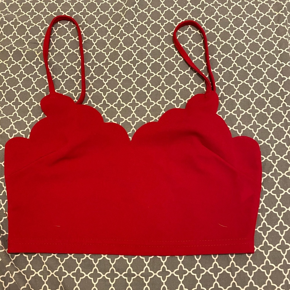 crop top tank top